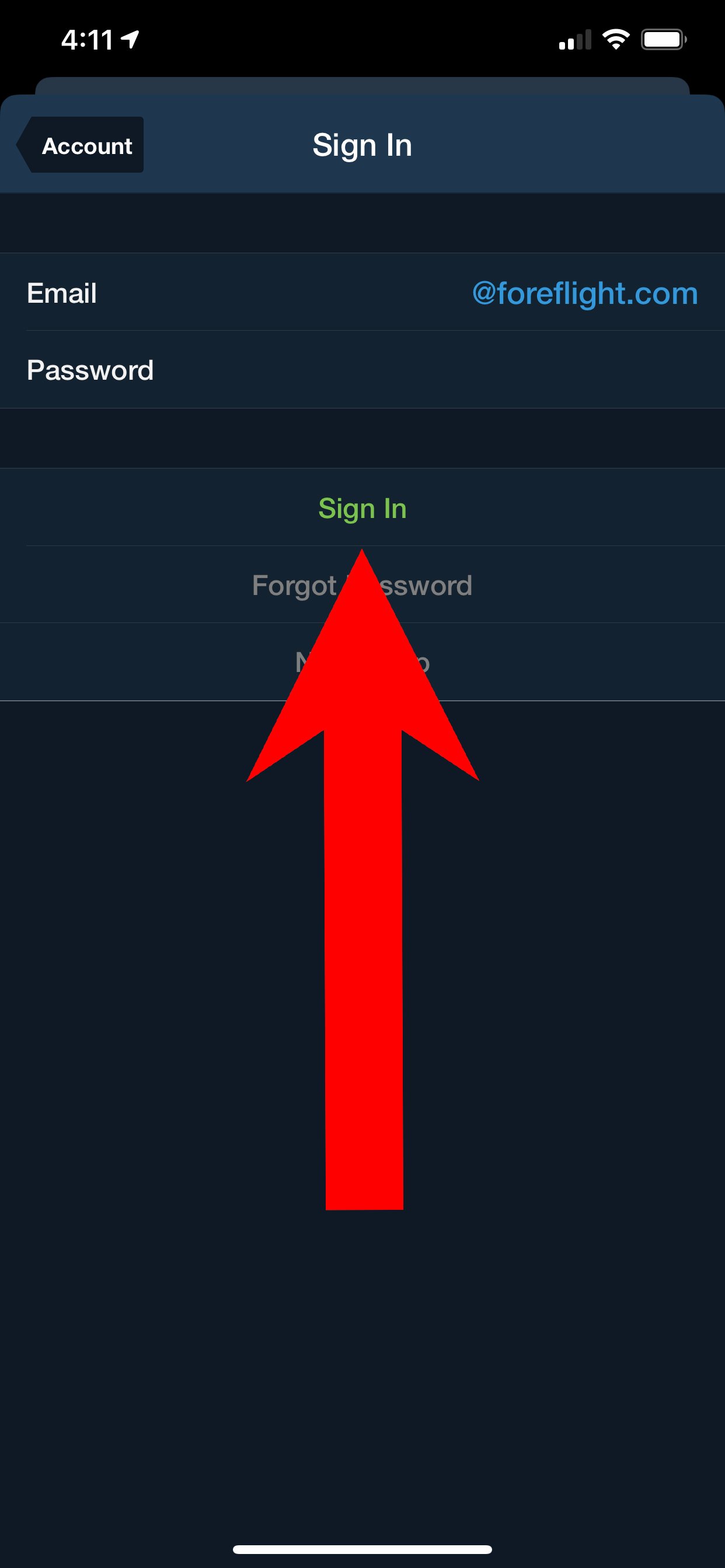Sign in to iPhone step 4