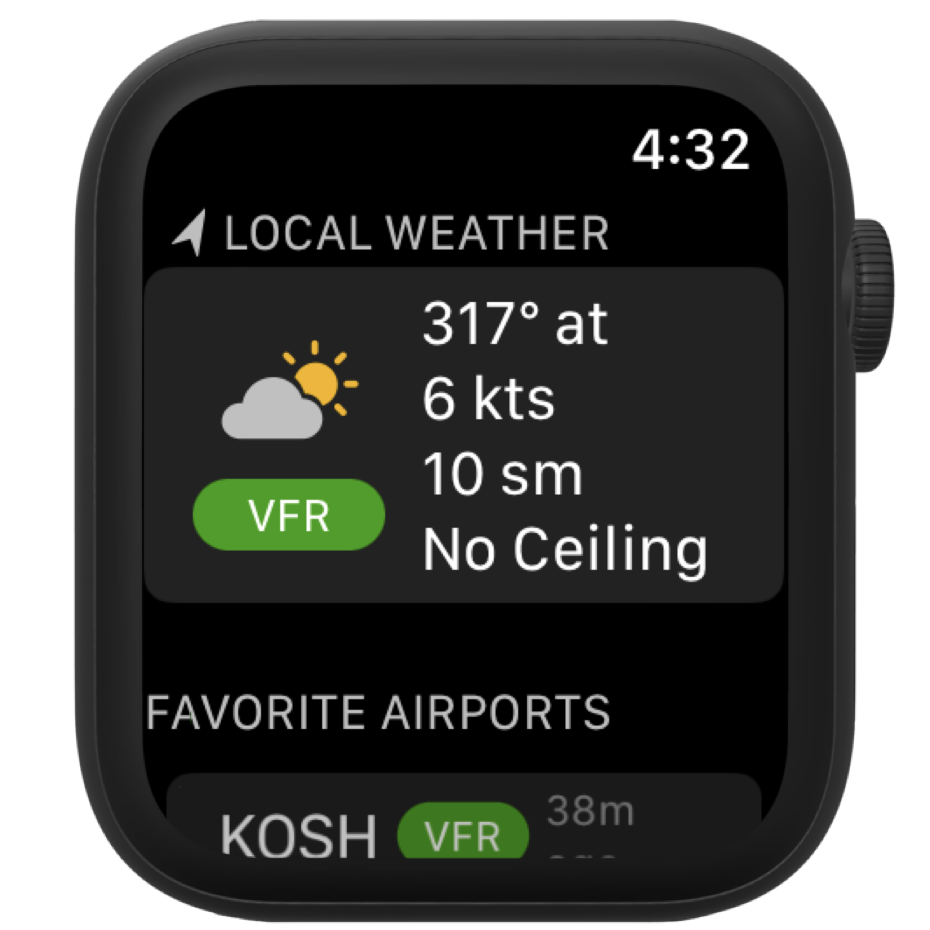 trip view apple watch