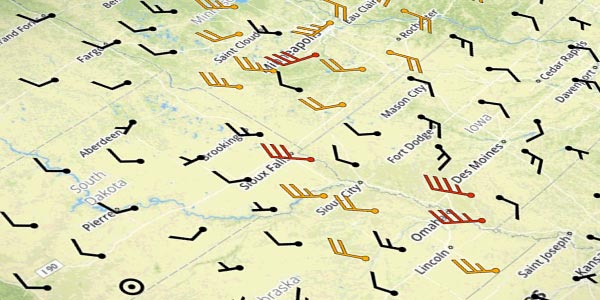 flight travel weather forecast